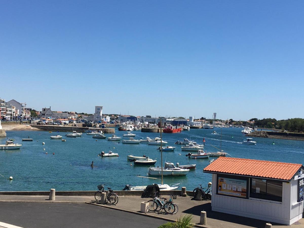 Vue Panoramique Port Et Ocean Saint-Gilles-Croix-de-Vie Exterior foto
