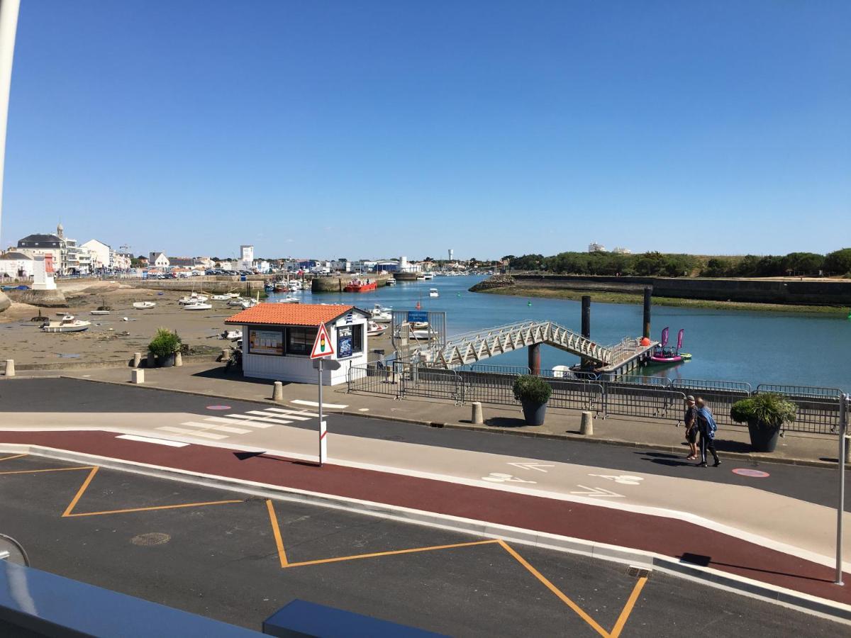 Vue Panoramique Port Et Ocean Saint-Gilles-Croix-de-Vie Exterior foto